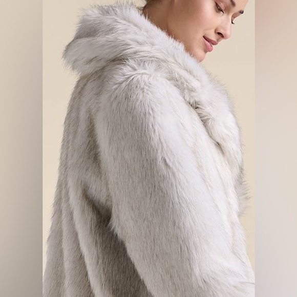 Venus Mid-Length Faux-Fur Coat, Size XL New w/Tag in original packaging - Picture 5 of 12